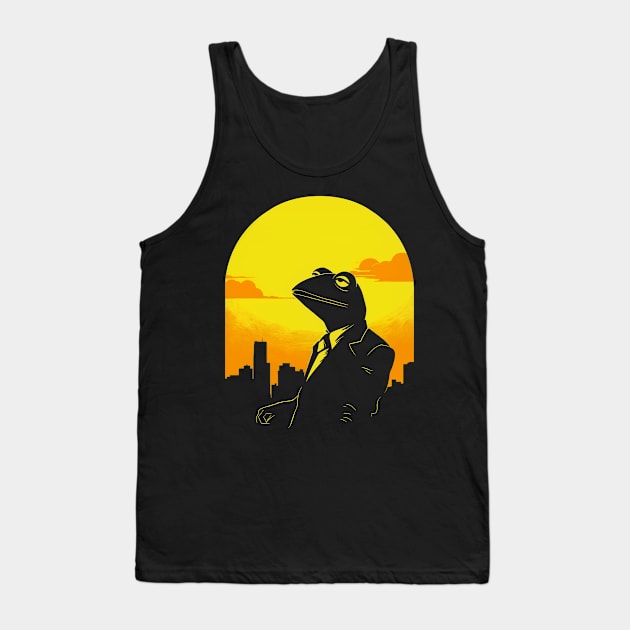 Gentleman Kermit Tank Top by RetroPandora